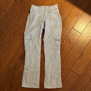 Hollister Light Khaki Cargo Pants